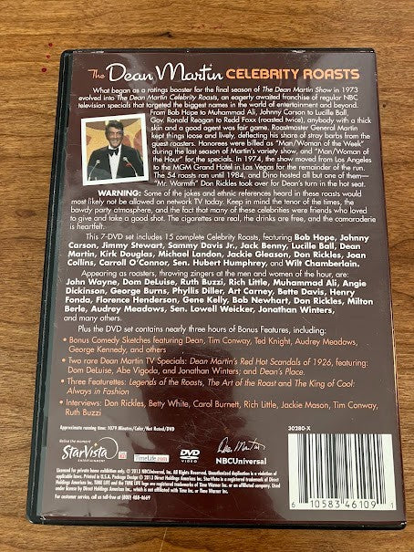 DVD - The Dean Martin Celebrity Roasts