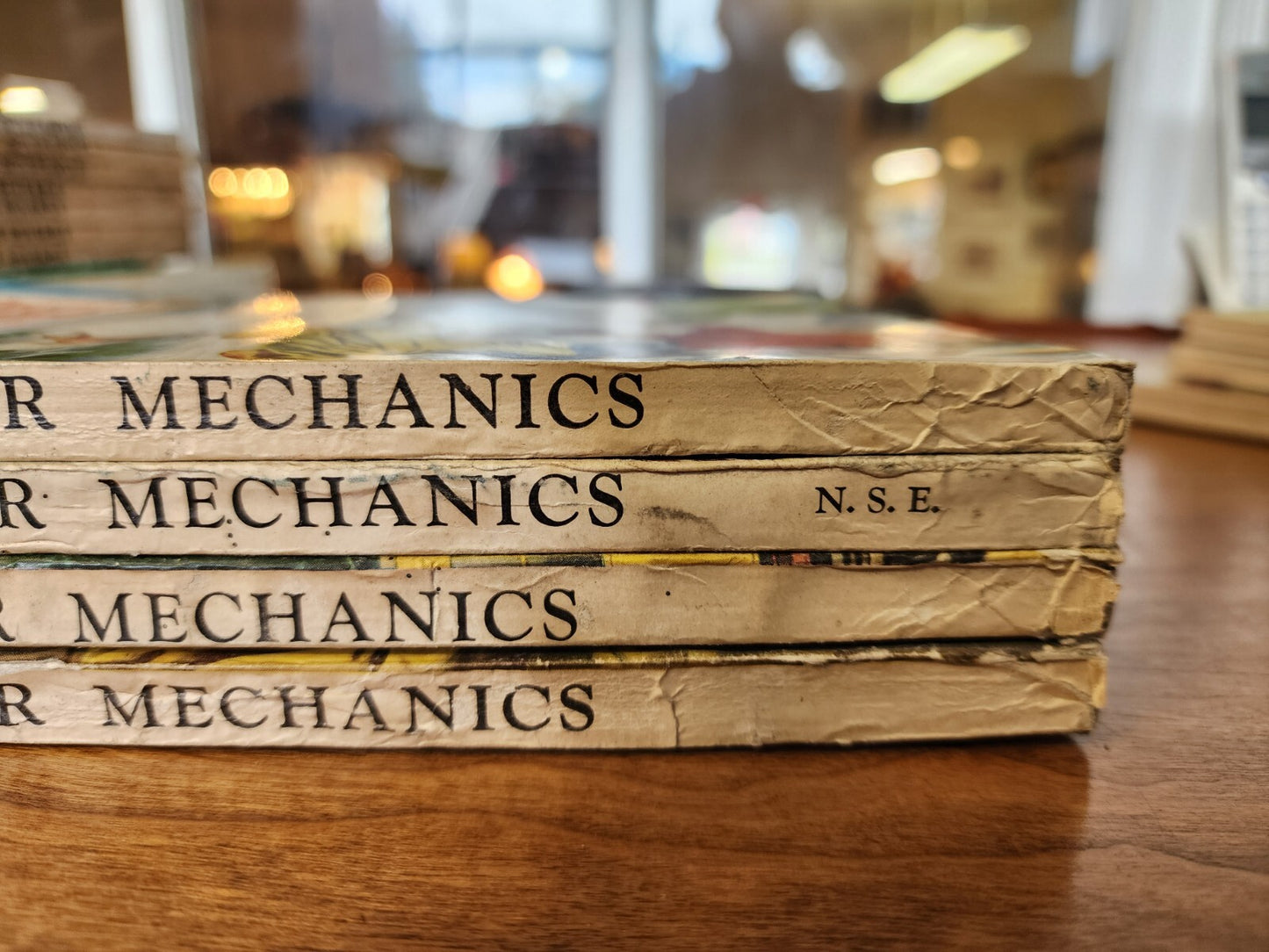 Lot of 4 Vintage Popular Mechanics Magazines 1950s