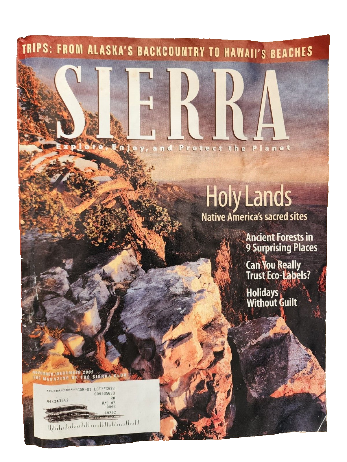 Sierra Magazine November/December 2002