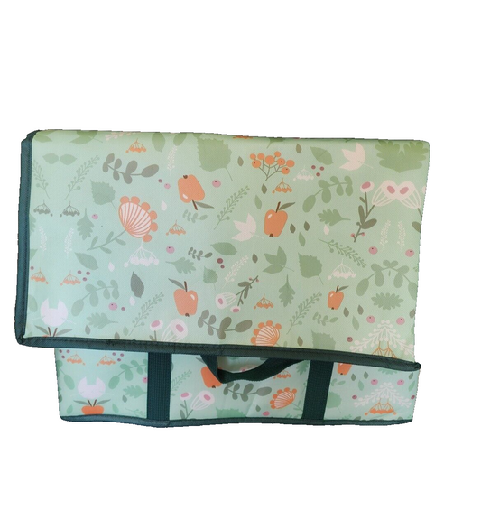 BALEINE Insulated Reusable Grocery Bags, Collapsible Large Spring Stroll
