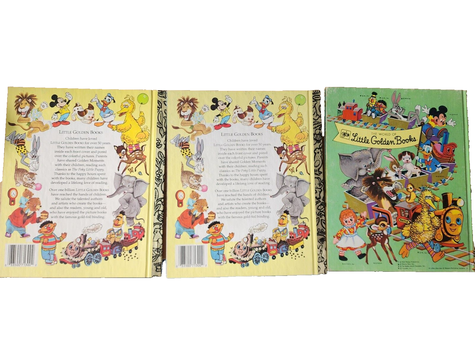 Lot of 3 - A Little Golden Book -Story of Jonah/David & Goliath /Noah's Ark