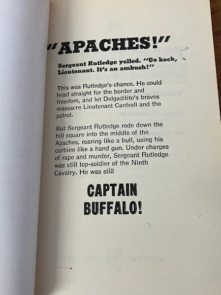 Bantam Books - Sergeant Rutledge by James Warner Bellah