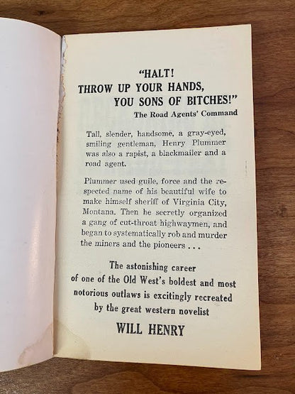 Bantam Books by Will Henry - lot of 3