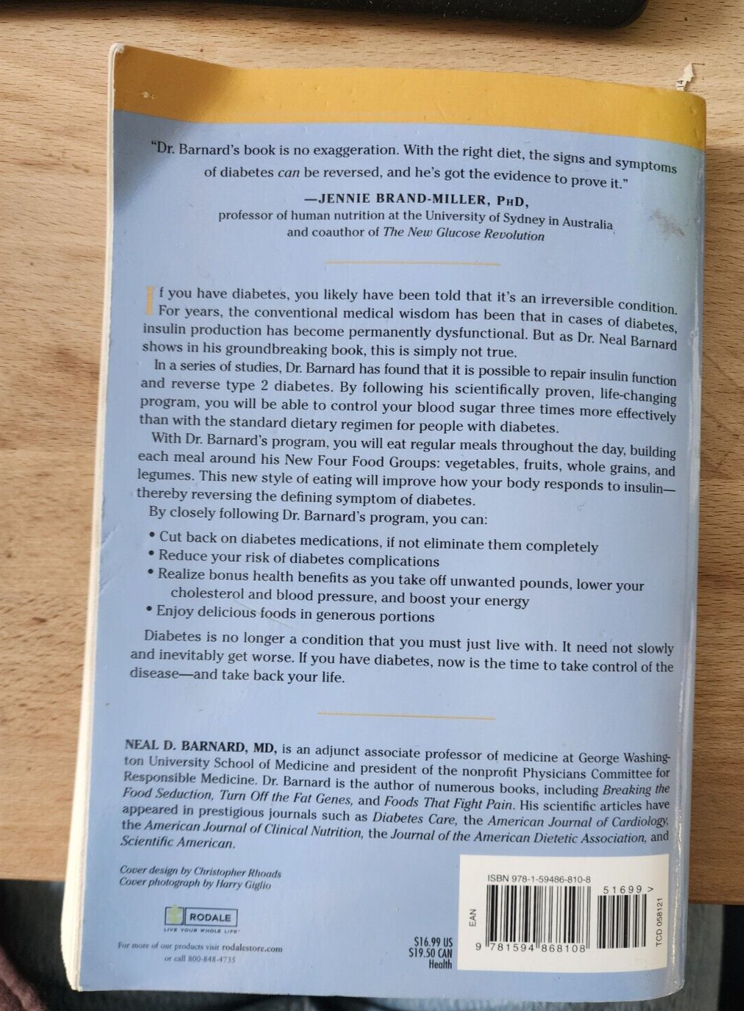 Dr. Neal Barnard's Program for Reversing Diabetes - Good