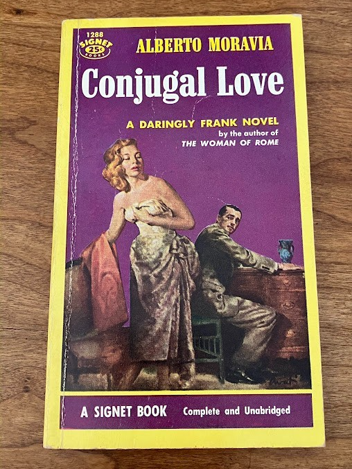 Vtg Paperback - CONJUGAL LOVE by Alberto Moravia
