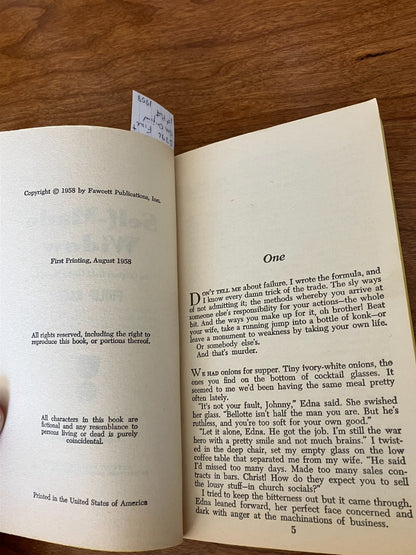 Vintage Paperback - Self-Made Widow by Philip Race