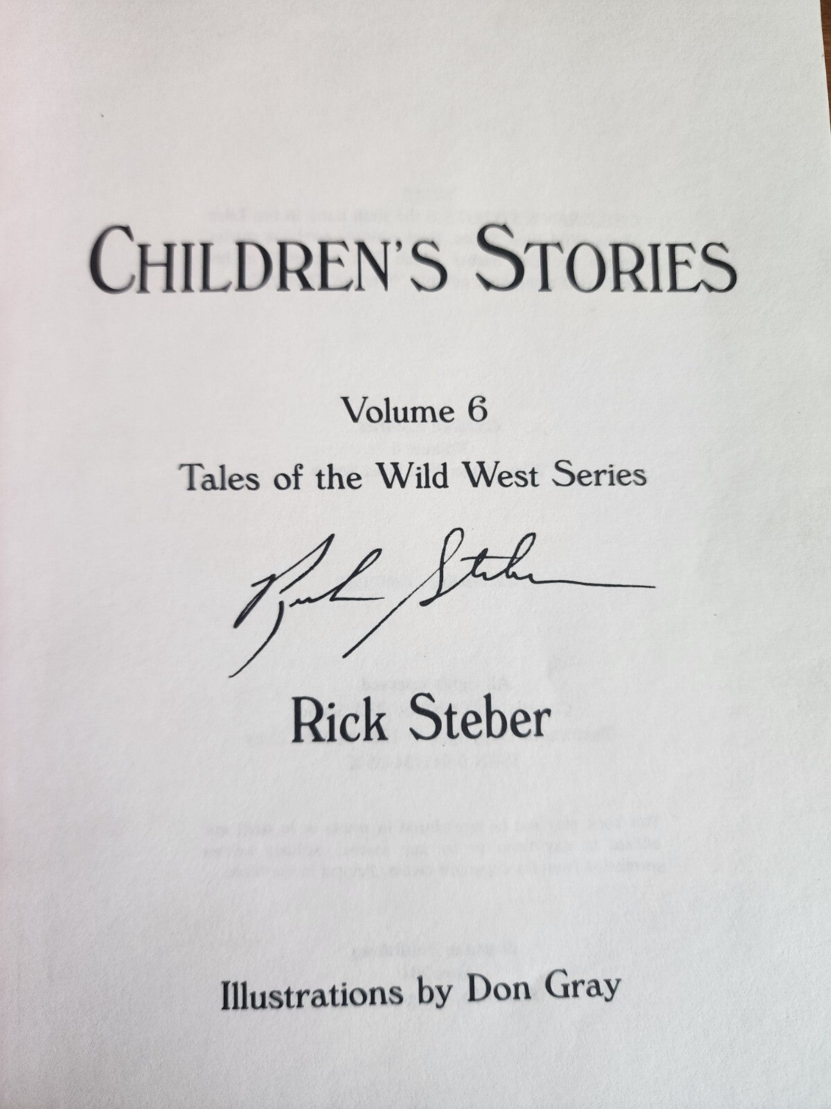 Vtg Trade Paperback Children’s Stories by Rick Steber Vol 6