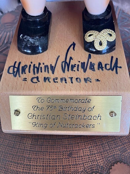 Steinbach Nutcracker - Jubilee King - 75TH Birthday of Christian