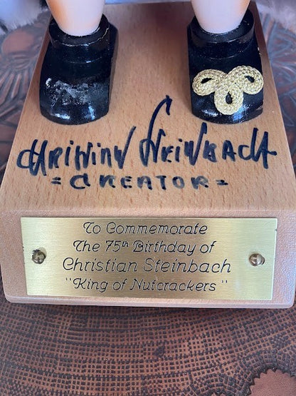 Steinbach Nutcracker - Jubilee King - 75TH Birthday of Christian
