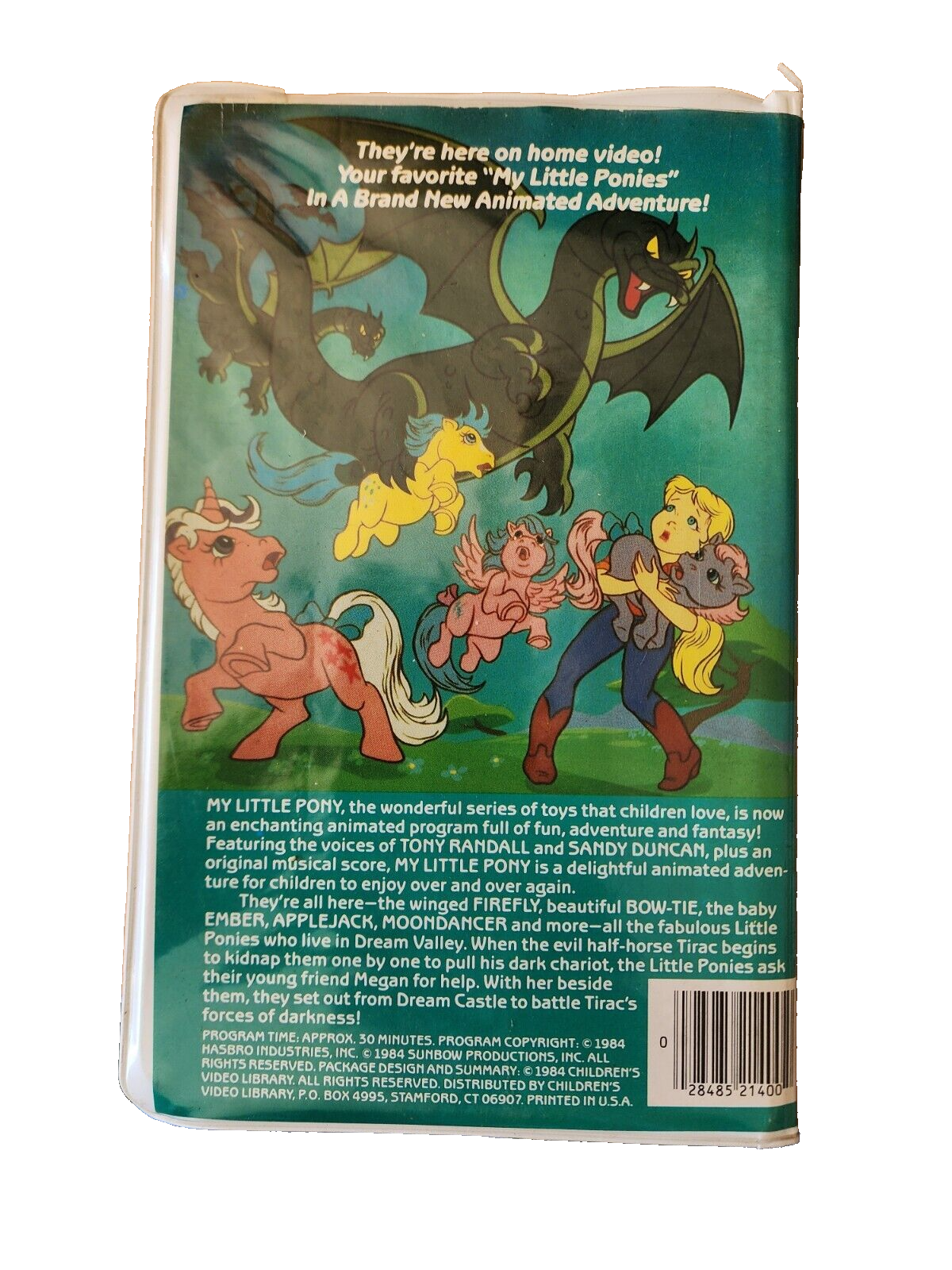 My Little Pony BETA 1984 Vintage Children's Video Library