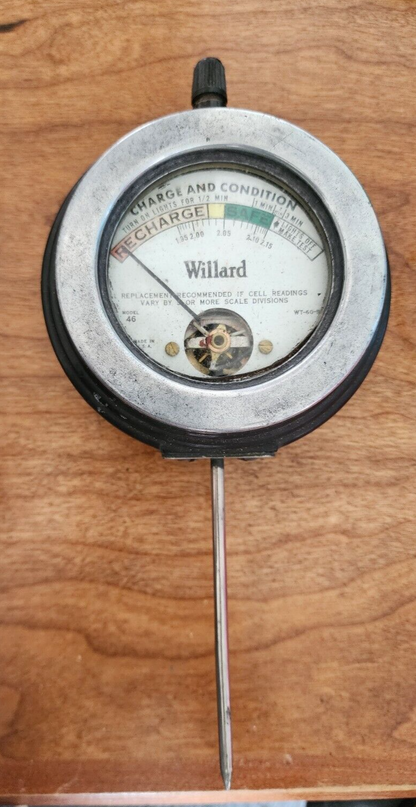 Willard MODEL WT-60-B Charge & Condition