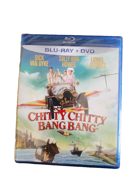 Chitty Chitty Bang Bang (Blu-ray/DVD, 2-Disc Set) BRAND NEW SEALED