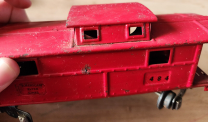 Vtg American Flyer Pre-war O Gauge #484 Caboose