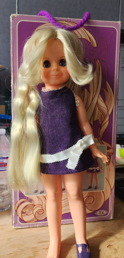 1970 Crissy's Cousin Velvet Doll by Ideal w/box