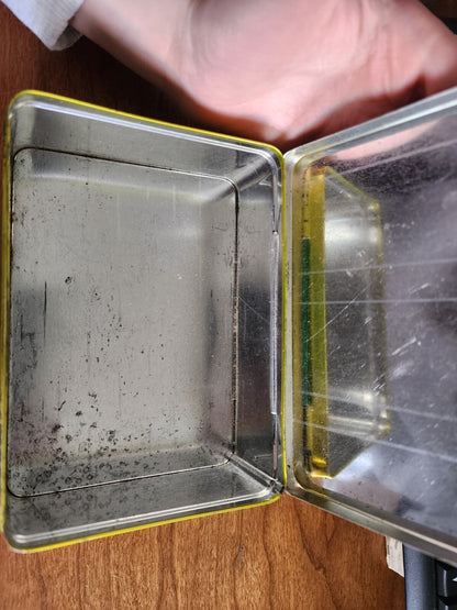 Vintage Flying Horse Tea Tin Can - Hong Kong