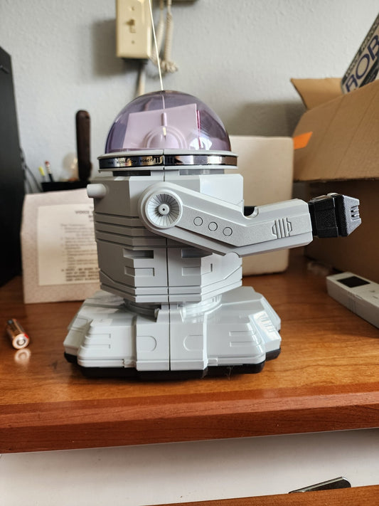 Vtg 1984 Battery Operated Robocom w/Voice Recognition
