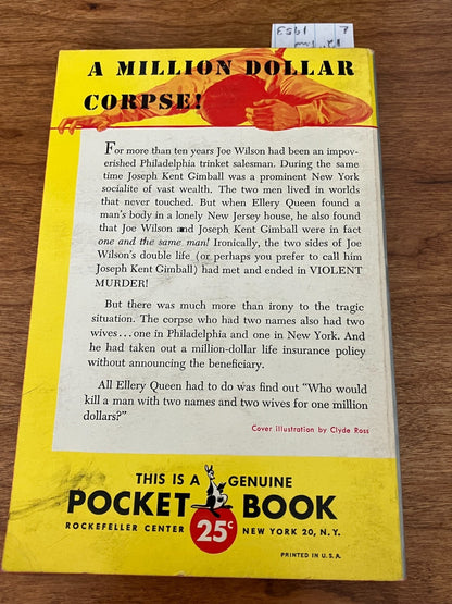 Vintage Paperback - HALFWAY HOUSE by Ellery Queen