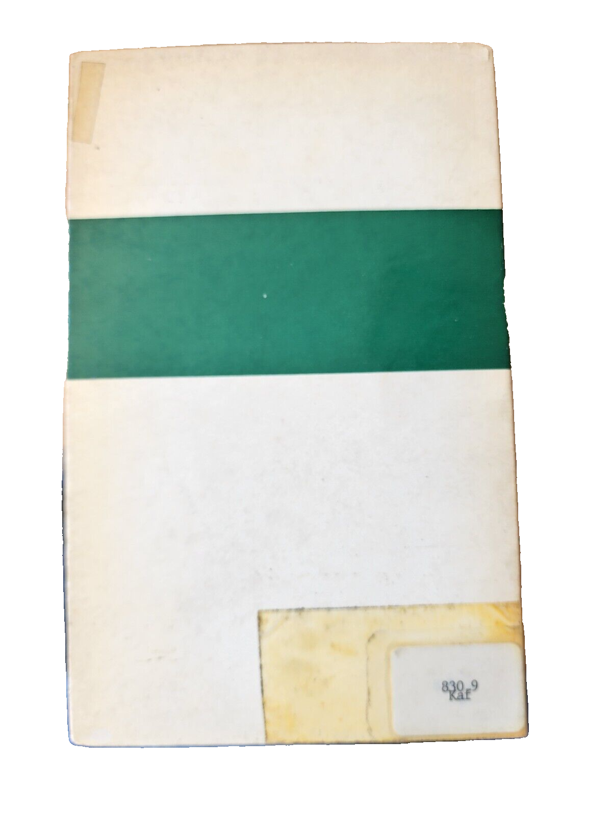 Der Erzahler Franz Kafka - Friedrich Beissner