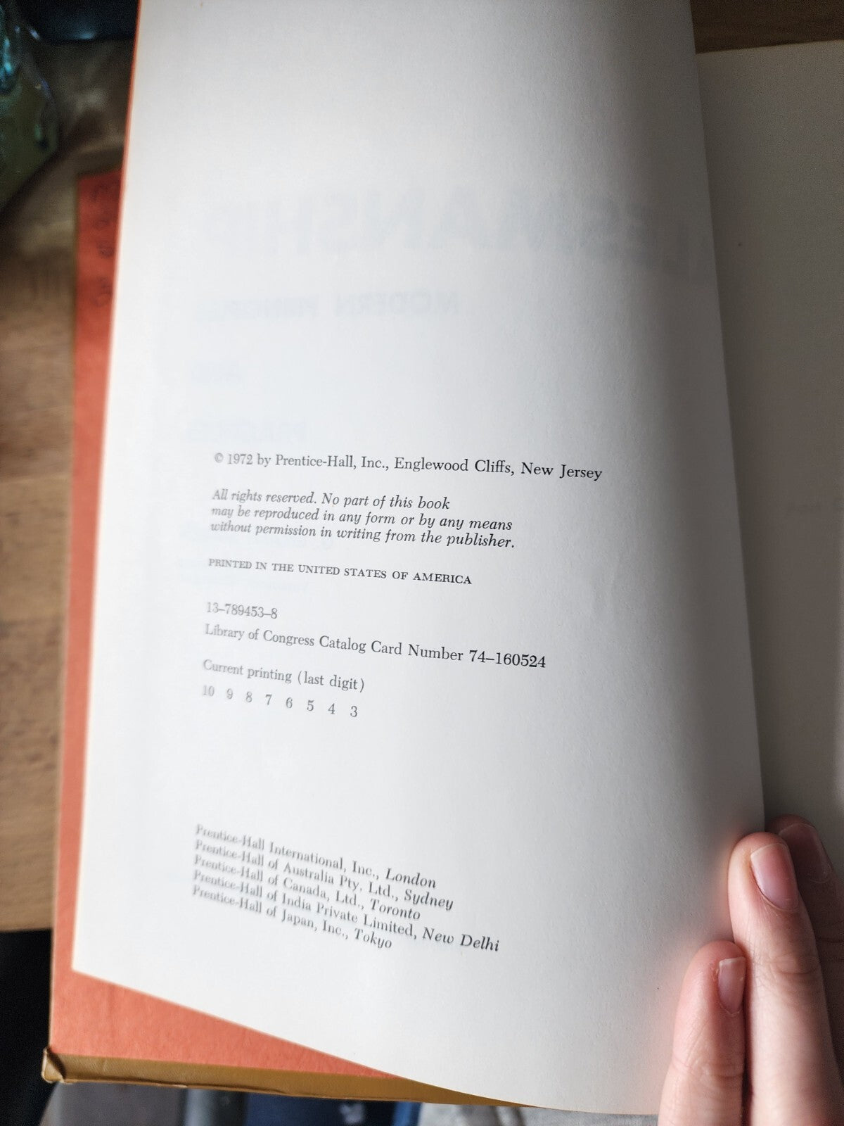 Vtg SALESMANSHIP MODERN PRINCIPLES AND PRACTICES U GRANT MARSH Sales Book HC