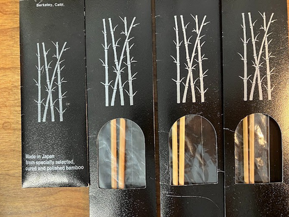 Crystal Palace Bamboo Knitting Needles - Lot of 4