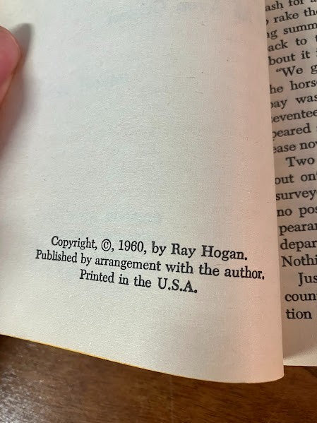 Avon - Lot of 3 Western Paperbacks by Ray Hogan