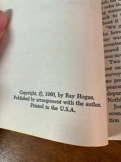 Avon - Lot of 3 Western Paperbacks by Ray Hogan