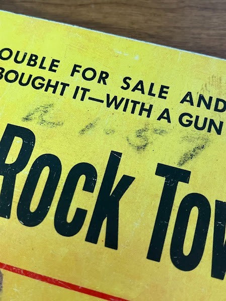 Popular Library: Hard Rock Town by Joseph Gage