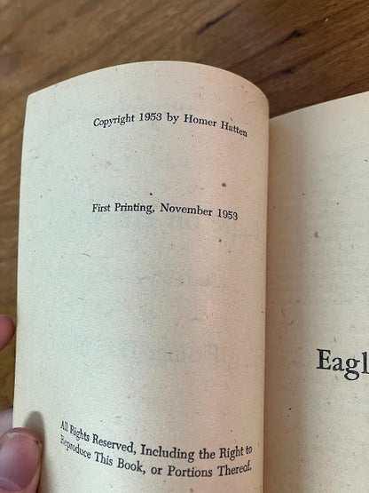 Gold Medal: Eagle on His Wrist by Homer Hatten