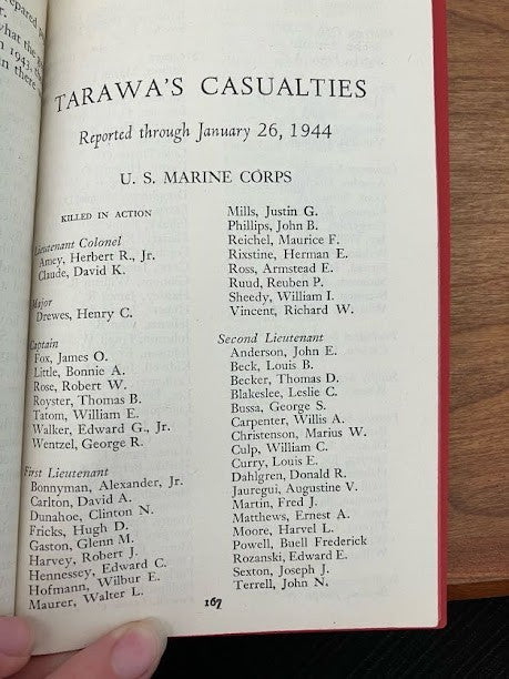 Tarawa - The Story of a Battle by Robert Sherrod