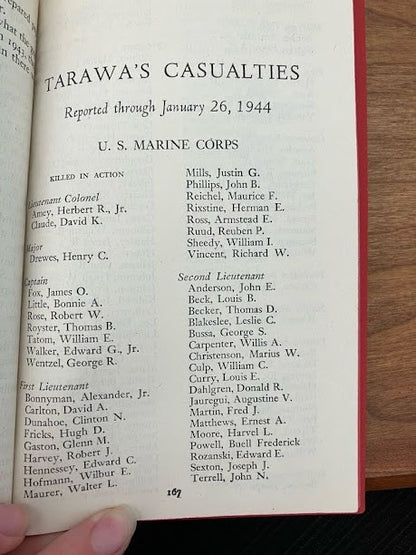 Tarawa - The Story of a Battle by Robert Sherrod