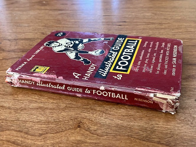 Vintage Perma Books - Sam Nisenson: Handy Illustrated Guide To Football