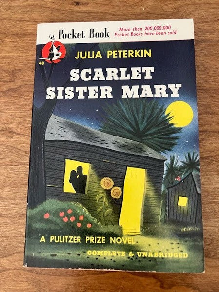 Vtg Pocketbook - Scarlet Sister Mary by Julia Peterkin