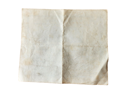 United States Navy Training Course Certificate 1943 "Seaman First Class"