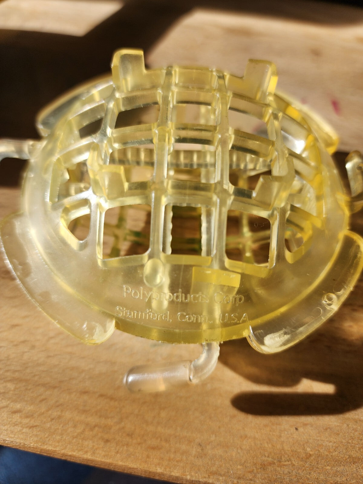 Vintage Plastic Flower Frog Cage Style