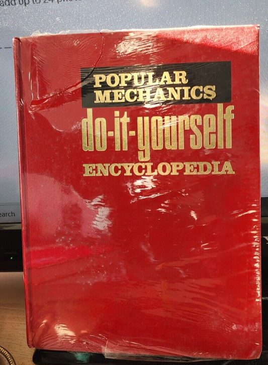 Vtg SEALED Popular Mechanics Do-It-Yourself Encyclopedia Volume 3 1968 Hardcover