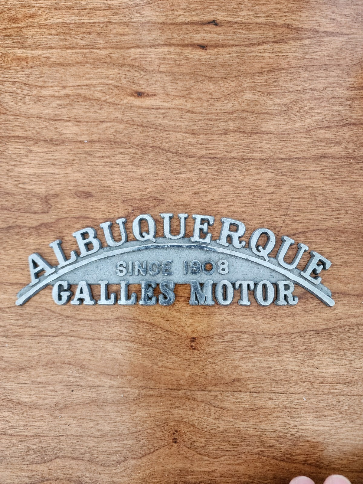 Albuquerque since 1908 Galles Motor Chevy Badge