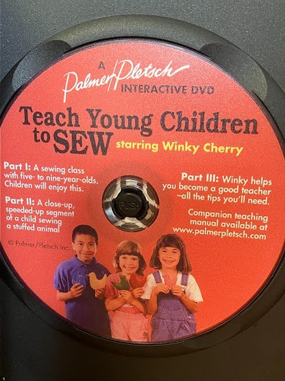 DVD: Teach Young Children to Sew by Winky Cherry