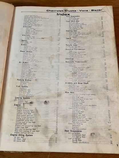 Chilton's TRUCK and VAN REPAIR MANUAL - from 1970 to 1976 - gasoline and diesel