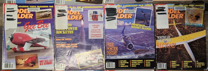 Model Builder Airplane Aviation Magazines RC Modeler 1992 full year 12 issues