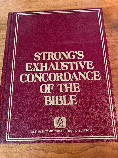 Strong's Exhaustive Concordance of The Bible