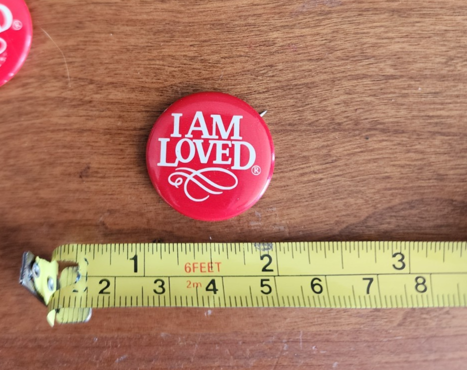 I Am Loved Pins lot of 8