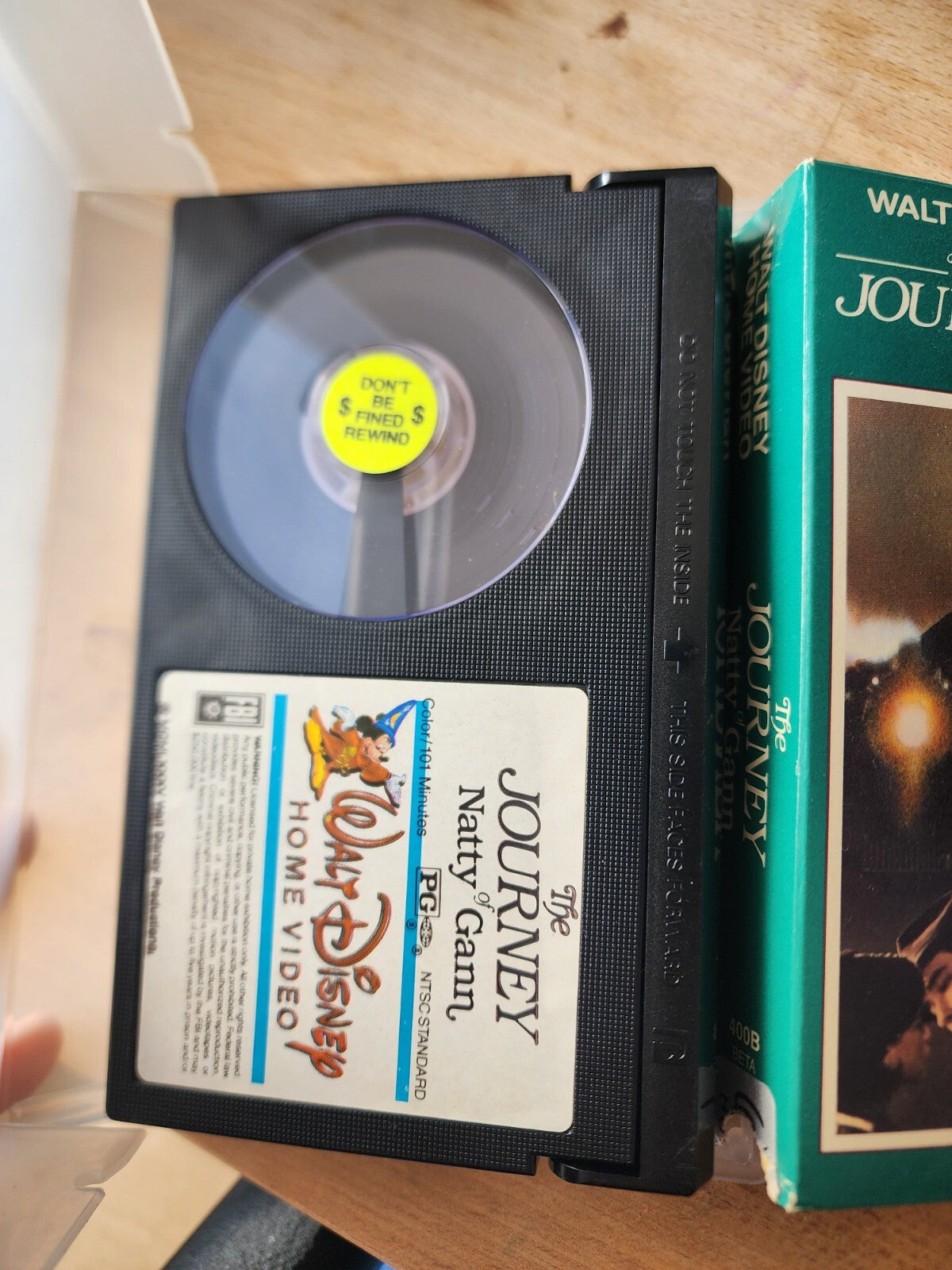 The Journey Of Natty Gann 1985 Walt Disney Betamax Beta