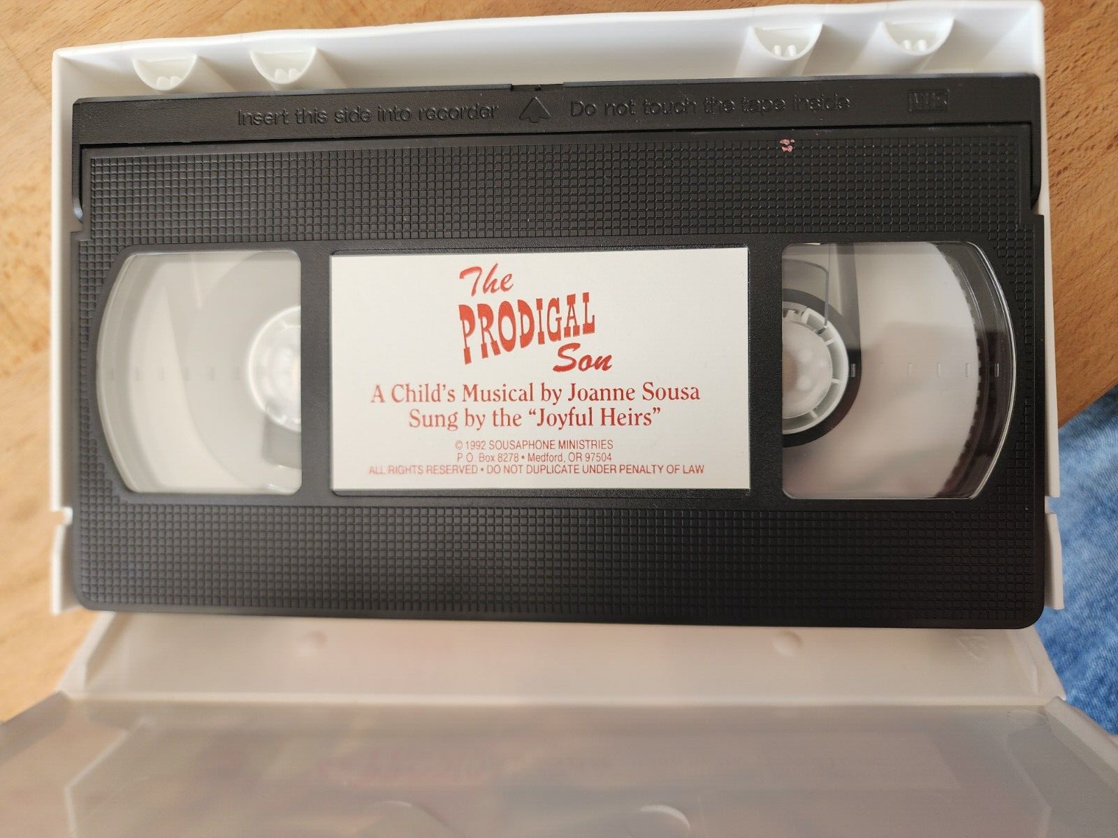 The Prodigal Son CASSETTE A Child's Theology by Joanne Sousa