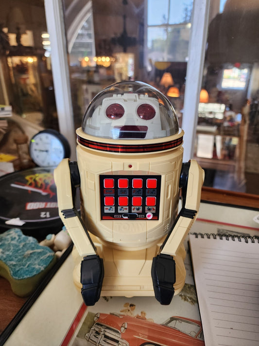 Vintage Verbot Robot w/Remote Control #5401 Voice Command - Not Working