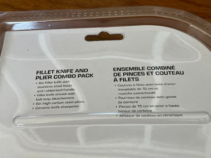 South Bend - Filet Knife And Pliers Combo Pack - New Opened Package