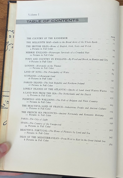 Lands And People’s - Volume I