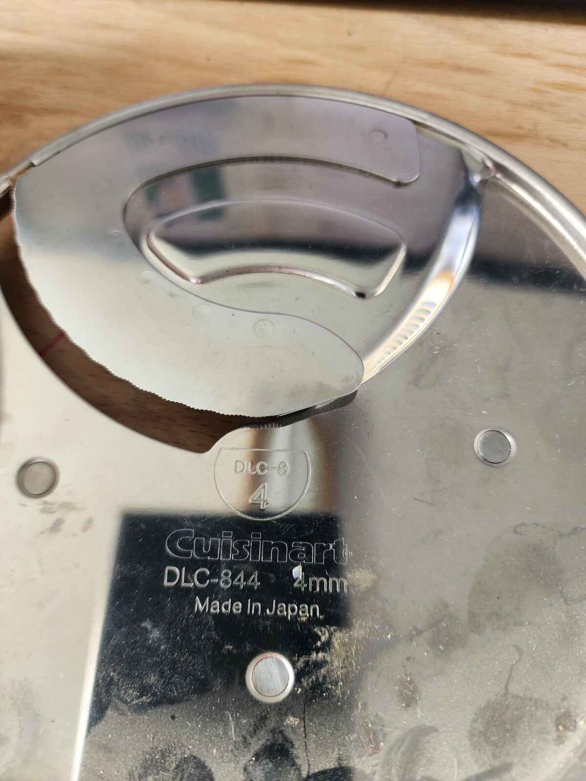 CUISINART DLC-8 DLC-10 Food Processor 2 DISCS DLC-844TX 4mm DLC-837TX