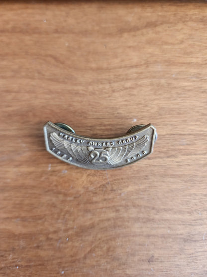 2008 Harley Davidson Owners Group HOG 25th Anniversary Pin