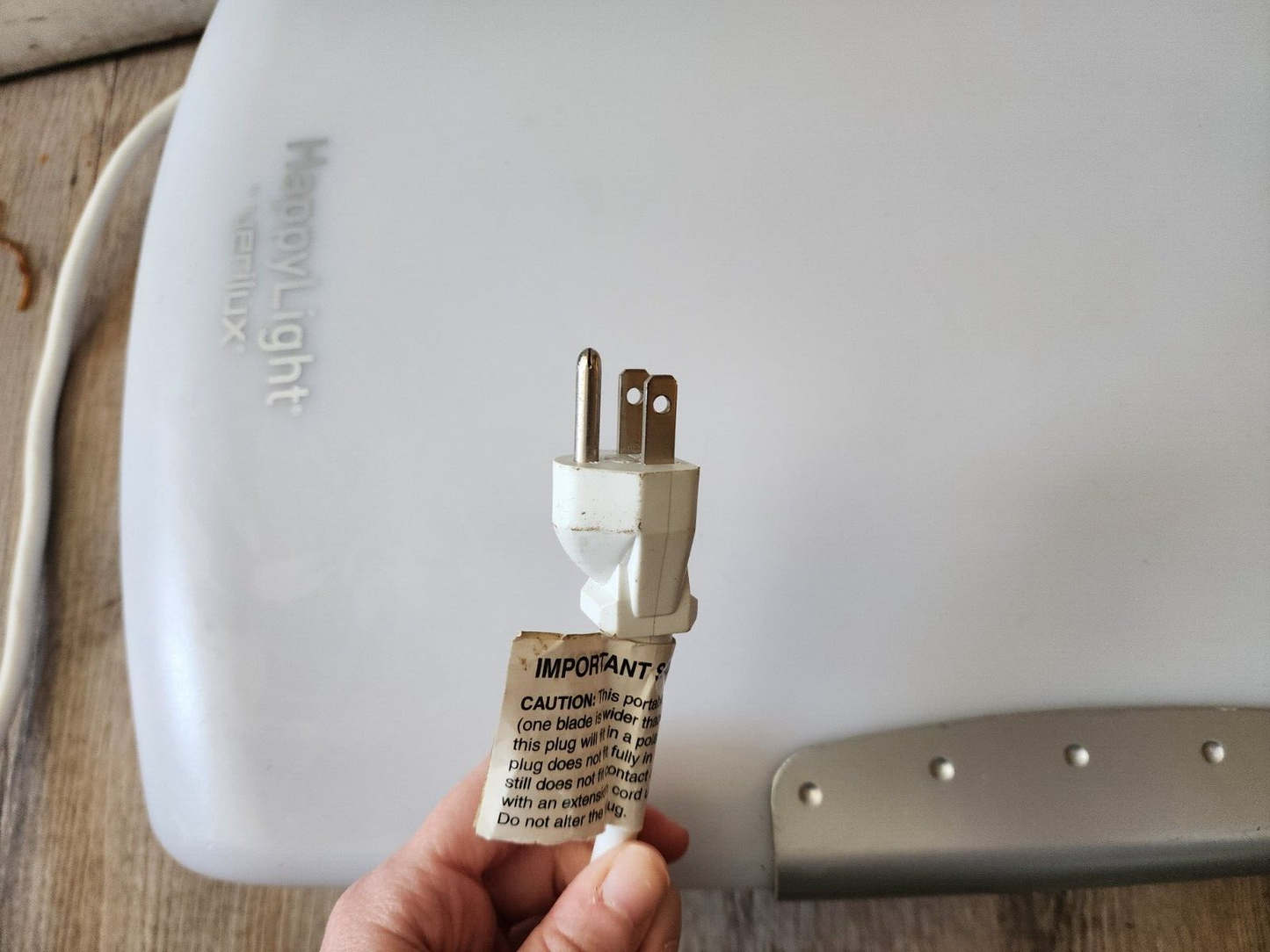 Verilux HappyLight Deluxe Energy Lamp No. HPLD Light Therapy - VG