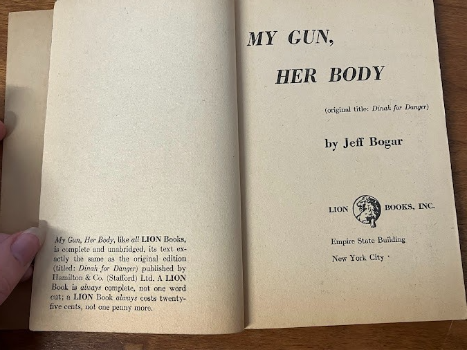 Vintage Paperback - Jeff Bogar: The Night Strangler